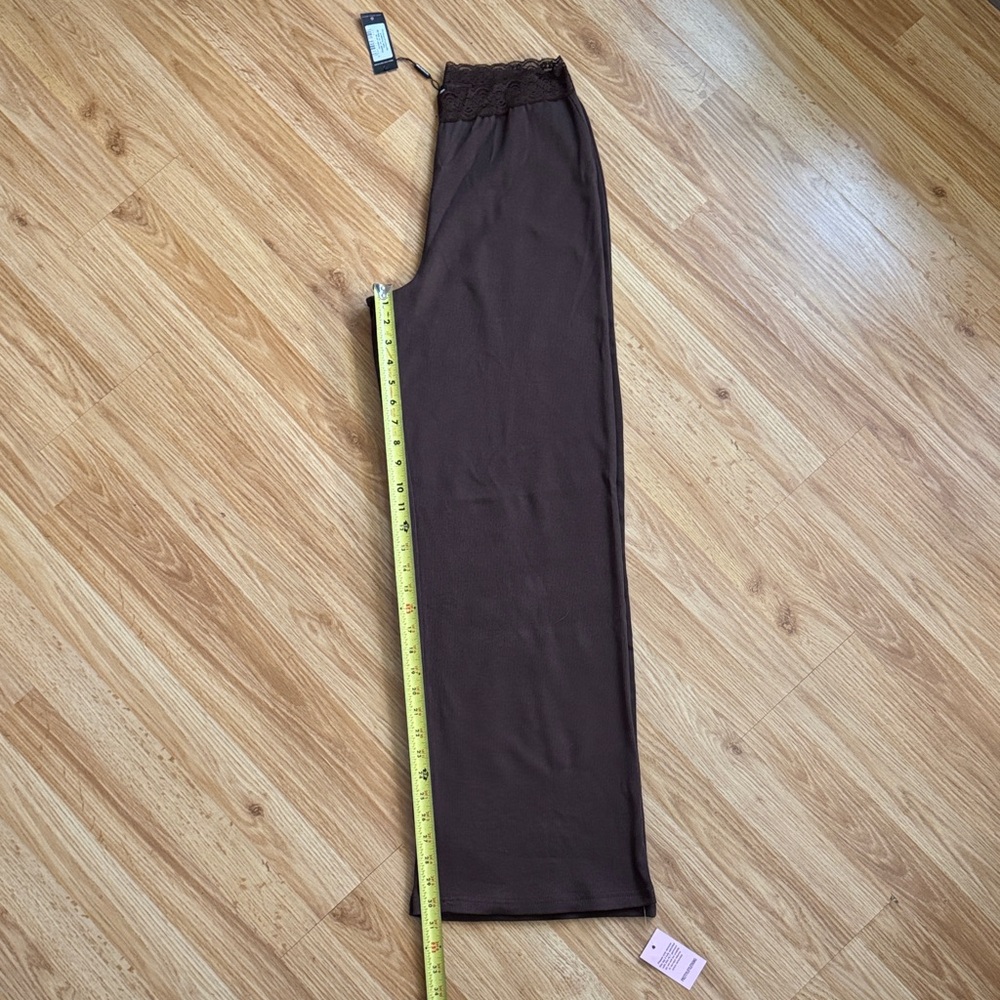 PLT 31” Ribbed Lounge Pants ✨ size M - Picture 7 of 9